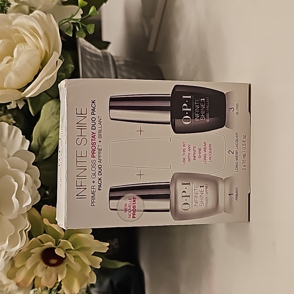 OPI infinite shine primer and gloss prostay duo pack
